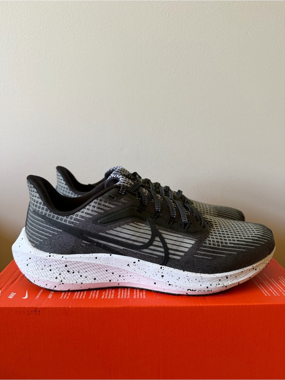 Nike Air Zoom Pegasus 39 Smoke Grey Black DH4072-005 Women’s Size 10.5